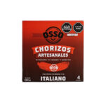 Imagen de Chorizo Artesanal OSSO Italiano Caja 4 unid (560 g) con 20% de descuento oferta online | SuperCupon