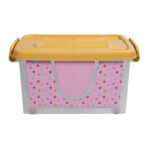 Imagen de Caja Krea Plástica Ruedas Infantil Puntos 13L con 50% de descuento oferta online | SuperCupon