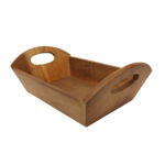 Imagen de Canasta Krea para Pan de Acacia con 50% de descuento oferta online | SuperCupon