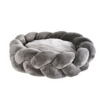 Imagen de Cama Pets Fun Trenzada Gris con 63% de descuento oferta online | SuperCupon