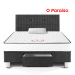 Imagen de Dormitorio Per Paraíso con Cajones 1.5 Plazas + 1 Almohada+ 1 Protector con 50% de descuento oferta online | SuperCupon