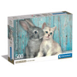 Imagen de Rompecabezas Clementoni Cuddles 500 piezas con 50% de descuento oferta online | SuperCupon