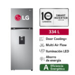 Imagen de Refrigeradora Top Freezer LG GT33WPP 334L Door Cooling Plateada con 30% de descuento oferta online | SuperCupon