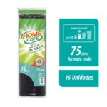 Imagen de Bolsa de Basura 75L Home Care Rollo 15un con 26% de descuento oferta online | SuperCupon