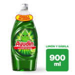 Imagen de Lavavajillas Líquido Ayudín Limón y Sábila 900ml con 21% de descuento oferta online | SuperCupon