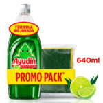 Imagen de Lavavajillas Líquido Ayudín Limón y Sábila 640ml con 15% de descuento oferta online | SuperCupon