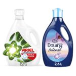 Imagen de Detergente Ariel DP 3.7L + Suavizante Downy Intense Amanecer 2.6L con 26% de descuento oferta online | SuperCupon