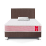 Imagen de Dormitorio Paraíso Medallón Ergonómico Chocolate 1.5 Plazas + 1 Almohada + Protector con 54% de descuento oferta online | SuperCupon