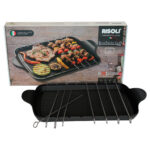Imagen de Grill con Brochetas Risoli 47x26cm con 73% de descuento oferta online | SuperCupon