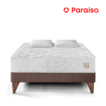 Imagen de Cama Europea Pocket Max Queen Chocolate + 2 Almohadas + Protector con 50% de descuento oferta online | SuperCupon