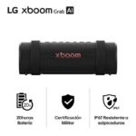 Imagen de Parlante Xboom Grab 30w Portátil 20 Hrs De Batería Certifición Militar Ip67 (2025) con 39% de descuento oferta online | SuperCupon