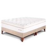 Imagen de Cama Europea Royal Dynasty King + 2 Almohadas Viscoelásticas + Protector con 51% de descuento oferta online | SuperCupon