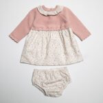 Imagen de Vestido Algodón Pack 2 Piezas Bebé Niña Manga Larga con 50% de descuento oferta online | SuperCupon