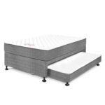 Imagen de Cama Diván 2 Plz + 2 Almohadas + Protector con 52% de descuento oferta online | SuperCupon