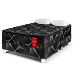 Imagen de Cama Box Tarima Super Star King Negra + 2 Almohadas + Protector con 53% de descuento oferta online | SuperCupon