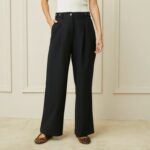 Imagen de Pantalón Wide Casual Mujer con 50% de descuento oferta online | SuperCupon