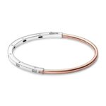 Imagen de Brazalete en Rose y Plata I-D con 50% de descuento oferta online | SuperCupon