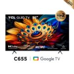 Imagen de Televisor 55" Google Tv 55c655 Qled 4k Ultra Hd Smart Tv con 32% de descuento oferta online | SuperCupon