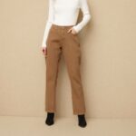 Imagen de Pantalón Flare Algodón Mujer con 50% de descuento oferta online | SuperCupon