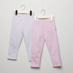 Imagen de Pantalon Bebé Niña Pack X2 Algodón con 51% de descuento oferta online | SuperCupon