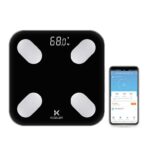 Imagen de Balanza Inteligente WiFi y con APP, vidrio templado color negro con 59% de descuento oferta online | SuperCupon