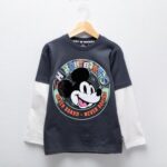 Imagen de Polo Niño Manga Larga Algodón Mickey Mouse con 51% de descuento oferta online | SuperCupon
