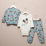 Imagen de Conjunto Bebé Niño Algodón Mickey Mouse con 50% de descuento oferta online | SuperCupon