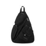 Imagen de Mochila Lazare Negro Y Textura con 50% de descuento oferta online | SuperCupon