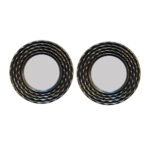 Imagen de Pack 2 Espejos Krea Decorativos D1 25x25x1.6cm con 50% de descuento oferta online | SuperCupon