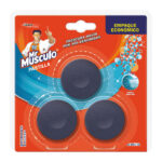 Imagen de Limpiador Mr Músculo para Inodoro Pastilla Tanque Brisa Marina 3un 40g con 26% de descuento oferta online | SuperCupon