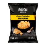 Imagen de Papas Inka Chips Sal de Mar 135g con 28% de descuento oferta online | SuperCupon