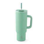 Imagen de Botella Hydrum Asa Bombilla Menta 1180ml Acero con 50% de descuento oferta online | SuperCupon