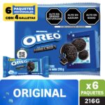 Imagen de Sixpack Galletas con Crema Oreo Original 36g con 19% de descuento oferta online | SuperCupon