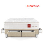 Imagen de Cama Royal Prince Cajones 2 Plazas Champagne con 50% de descuento oferta online | SuperCupon