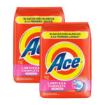Imagen de Twopack Detergente en Polvo Ace Limpieza Completa Floral 4kg con 18% de descuento oferta online | SuperCupon