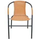 Imagen de Silla VIVA HOME Acero/Ratán Natural con 51% de descuento oferta online | SuperCupon