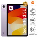 Imagen de Tablet Xiaomi Redmi Pad SE 11" 4 GB RAM 128 GB Lavander Purple con 34% de descuento oferta online | SuperCupon