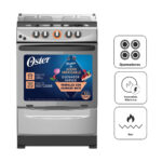 Imagen de Cocina a Gas OSTER 4 Quemadores PGSGMICA24HSSGRM con 30% de descuento oferta online | SuperCupon