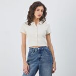 Imagen de Polo Mujer Cuello Manga Corta Hypnotic con 66% de descuento oferta online | SuperCupon