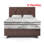 Imagen de Dormitorio Boxet Pocket Advance 2 Plazas Chocolate con 54% de descuento oferta online | SuperCupon
