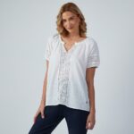 Imagen de Blusa Mujer Blonda Manga Corta Madison con 53% de descuento oferta online | SuperCupon