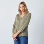 Imagen de Polo Mujer Pockets Manga 3/4 Madison con 51% de descuento oferta online | SuperCupon