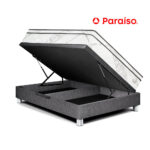 Imagen de Cama Boxet Pocket Advance 1.5 Plazas Charcoal con 51% de descuento oferta online | SuperCupon