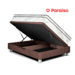 Imagen de Cama Boxet Pocket Advance 2 Plazas Chocolate con 54% de descuento oferta online | SuperCupon