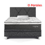 Imagen de Dormitorio Boxet Paraiso Pocket Star 1.5 Plazas Charcoal con 56% de descuento oferta online | SuperCupon
