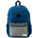 Imagen de Mochila CLASS&WORK Sólida Azul/Plomo con 79% de descuento oferta online | SuperCupon
