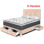 Imagen de Dormitorio Pocket Star 2 Plazas. con Cajones Champagne con 56% de descuento oferta online | SuperCupon