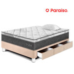 Imagen de Cama Pocket Star con Cajones 1.5 Plazas Champagne con 54% de descuento oferta online | SuperCupon
