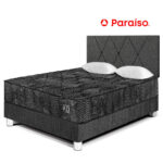 Imagen de Dormitorio Pocket Max Black 2 Plazas Charcoal con 52% de descuento oferta online | SuperCupon