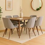Imagen de Juego De Comedor Tana 6 Sillas Taupe con 51% de descuento oferta online | SuperCupon